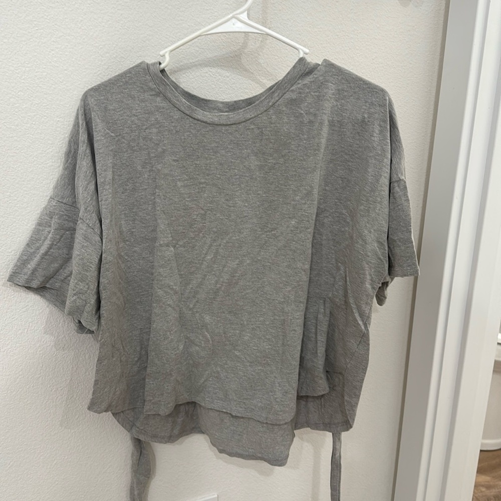 LUSH top with front tie
